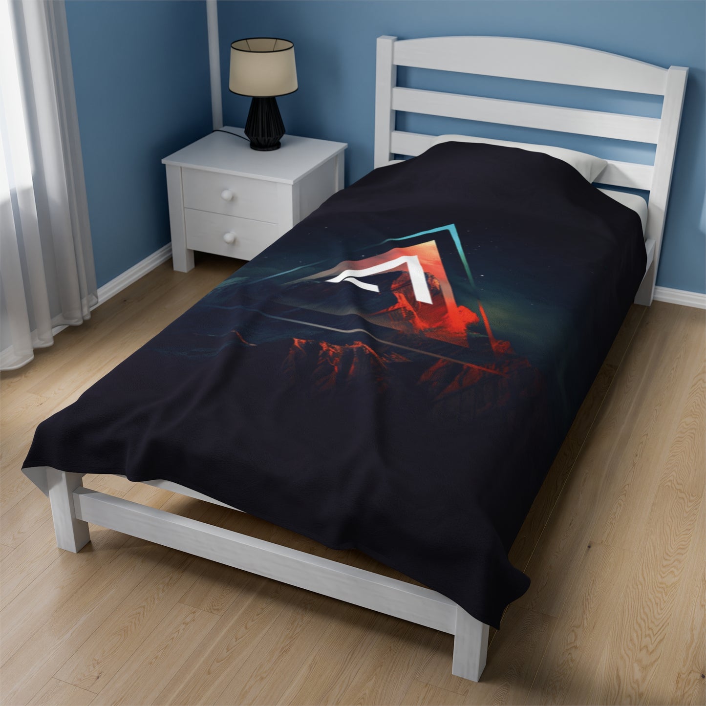 Elevated (Elevation Over Greatness) Velveteen Plush Blanket